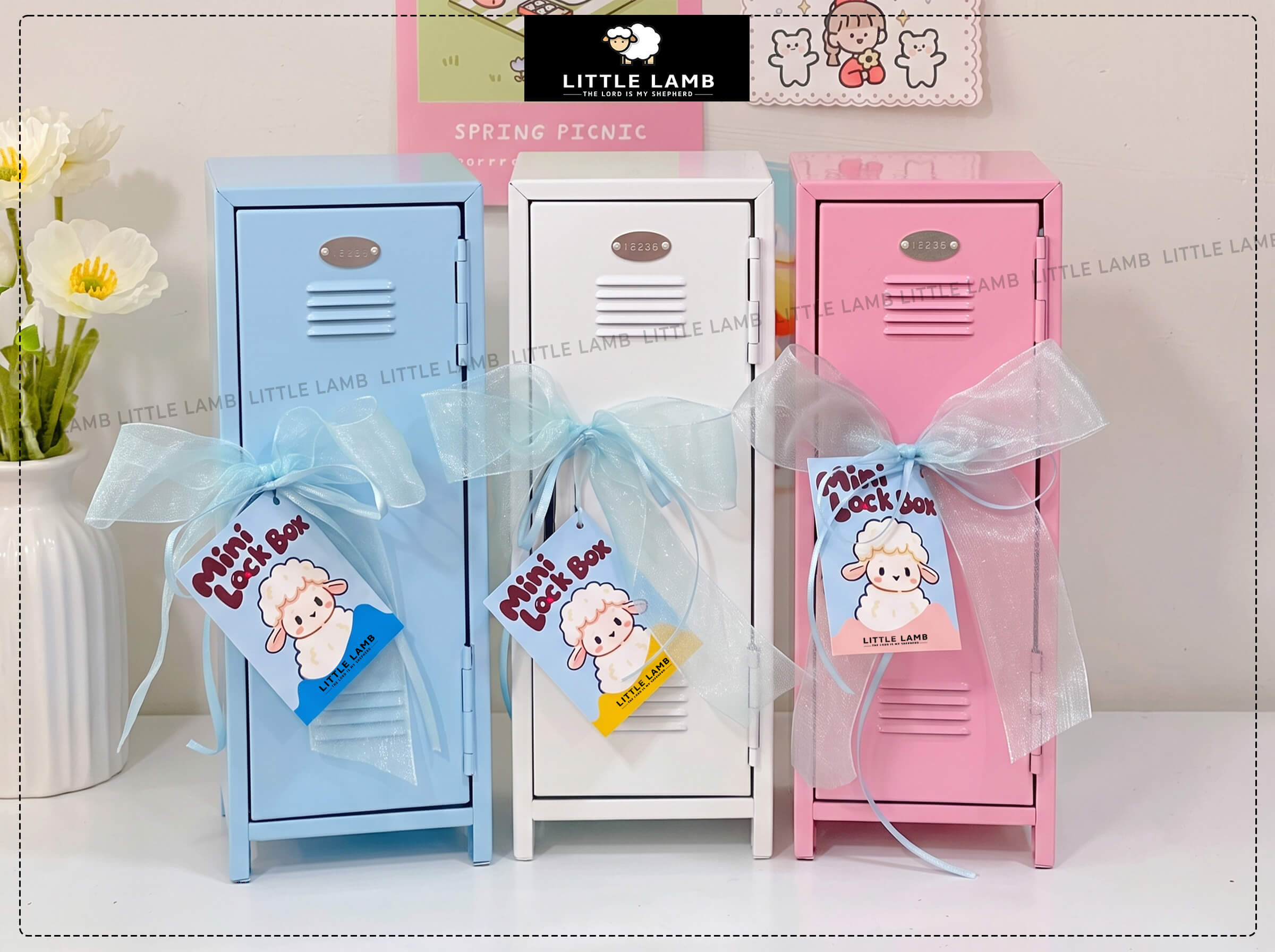 Mini Lock Box – Hộp Tủ Khóa Mini Đa Năng, Tự Phối Set Quà