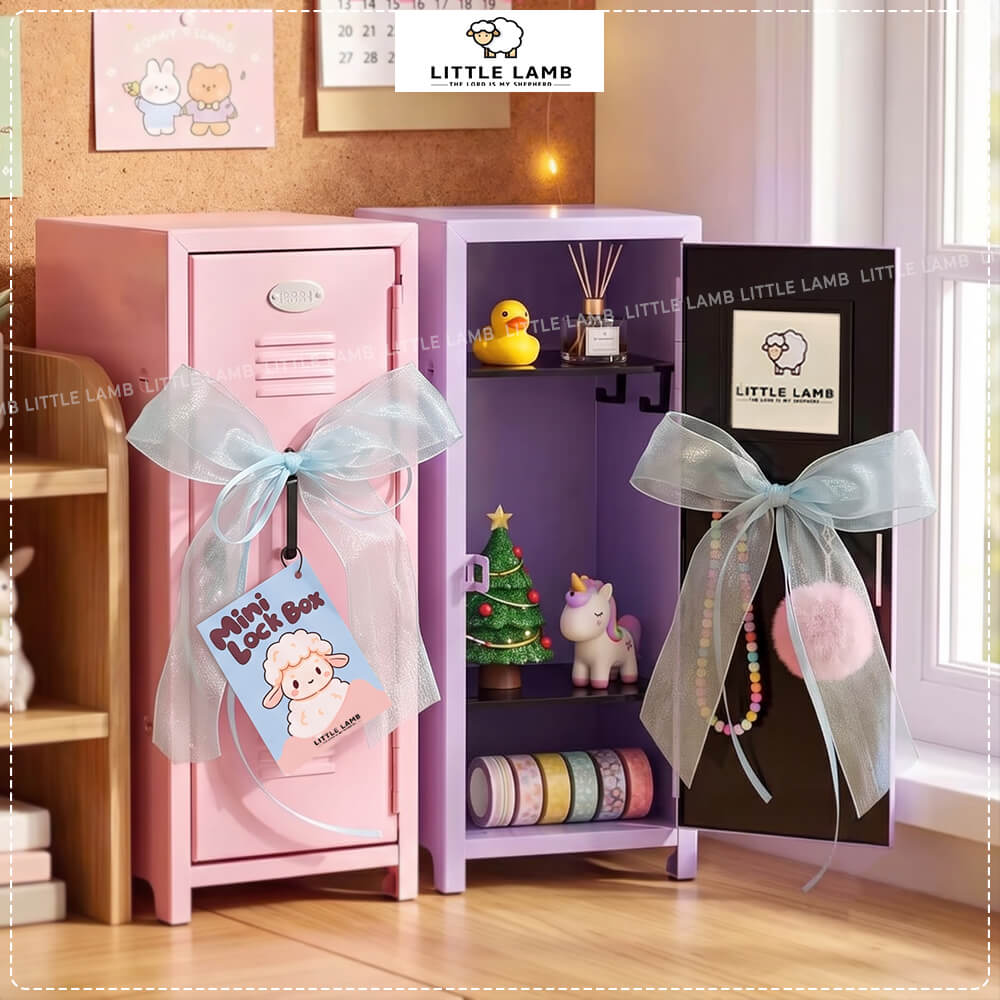 Mini Lock Box – Hộp Tủ Khóa Mini Đa Năng, Tự Phối Set Quà