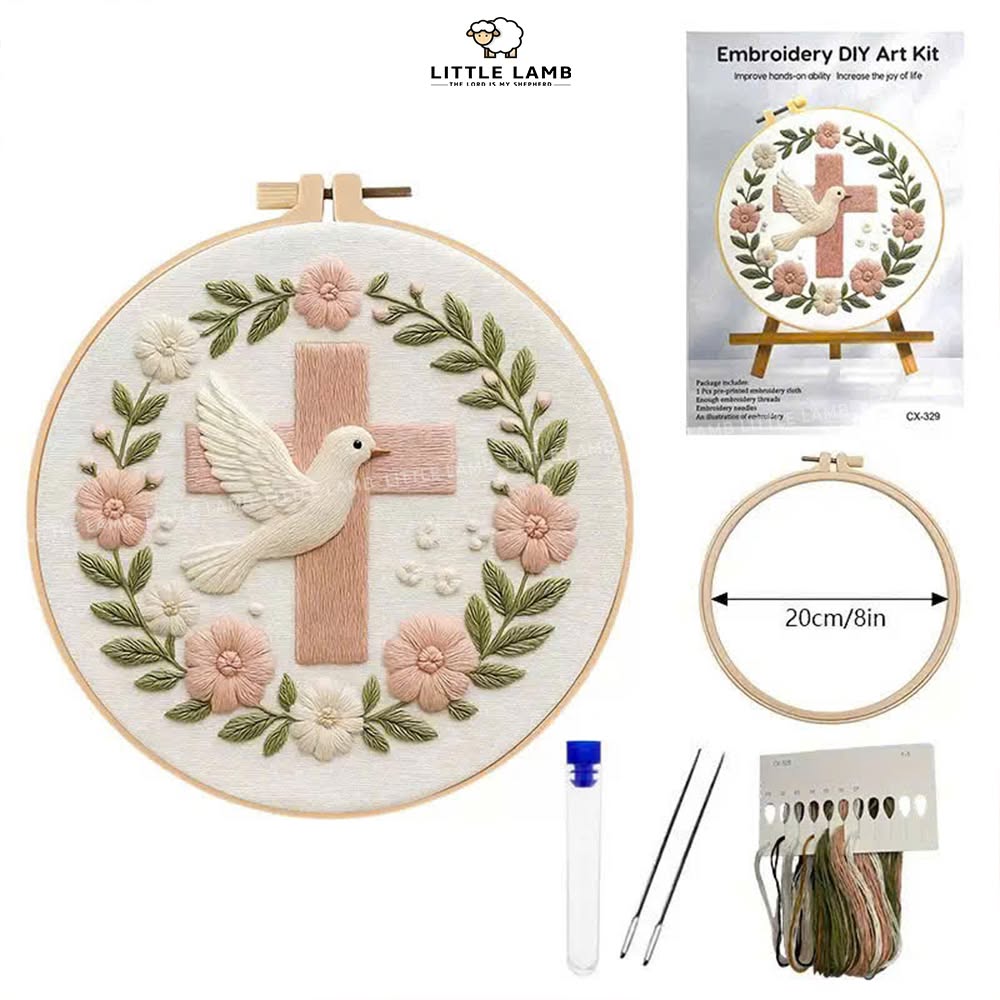 Bộ Nghệ Thuật Thêu Cơ Đốc - Embroidery DIY Art Kit