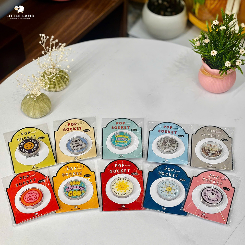 Christian Pop Socket - Giá Đỡ Điện Thoại Hình Cơ Đốc