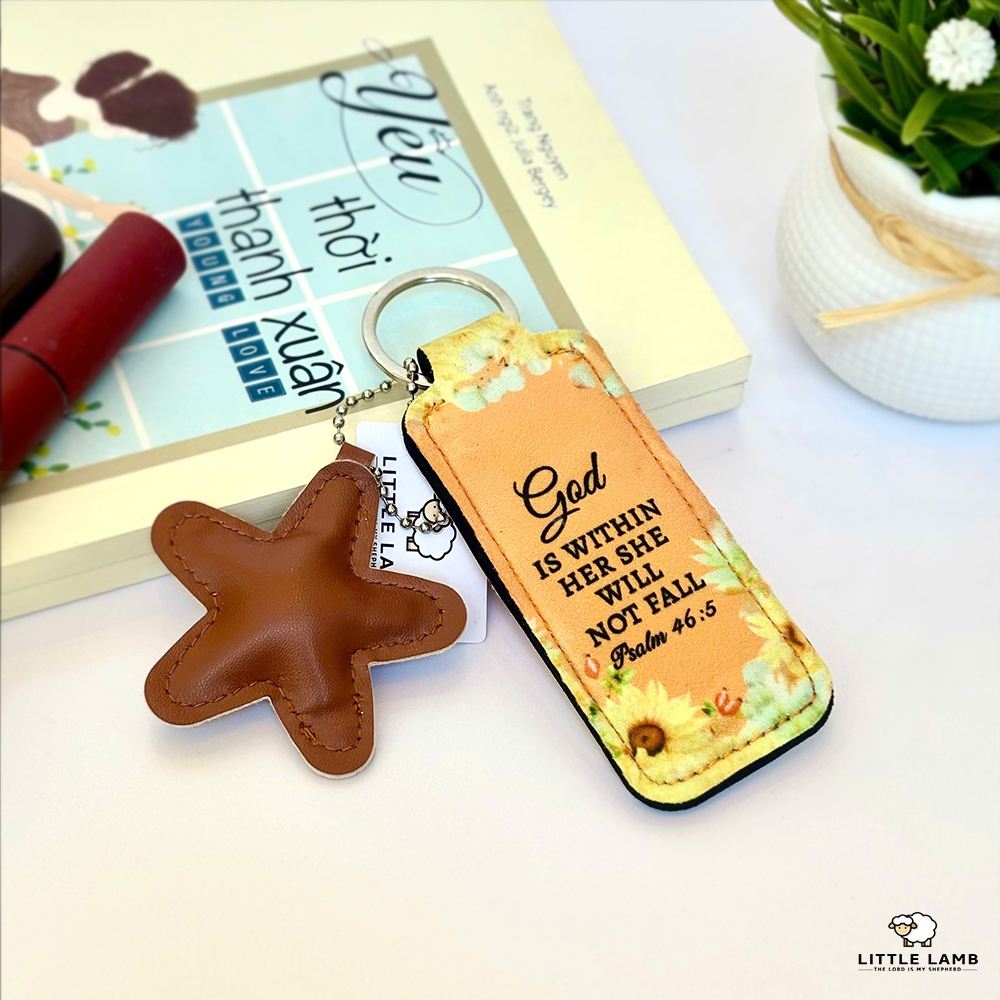 Lipstick holder keychain - Chìa Khóa Giữ Son Môi