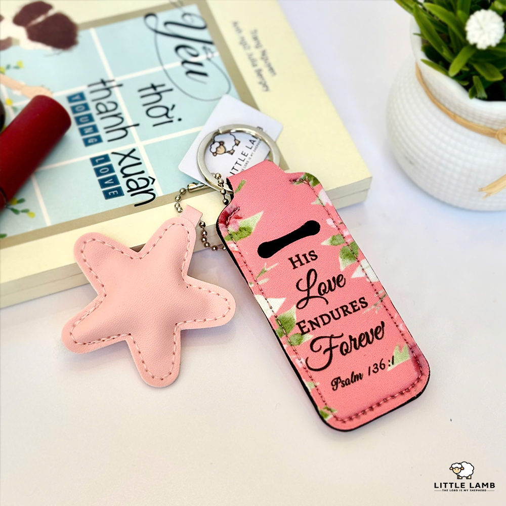 Lipstick holder keychain - Chìa Khóa Giữ Son Môi