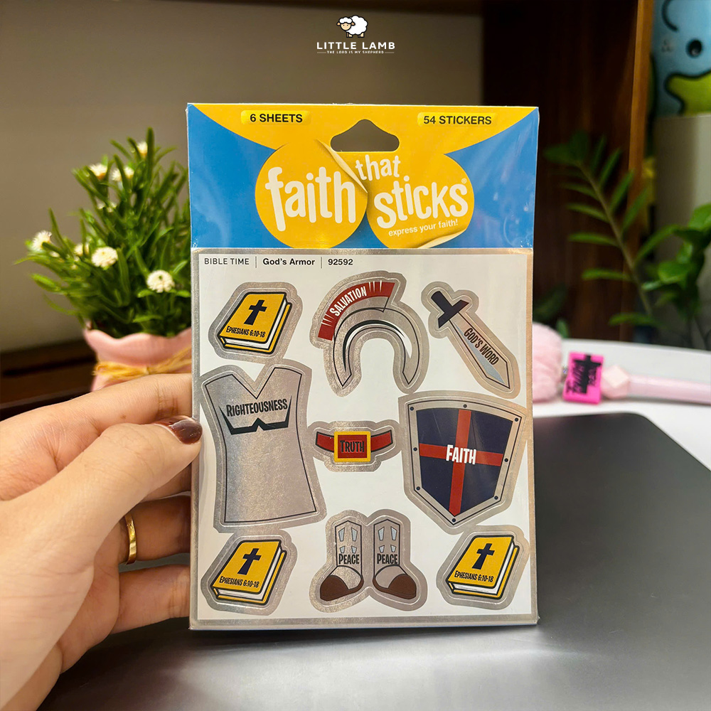 Faith Stickers - Miếng Dán Hình Cơ Đốc