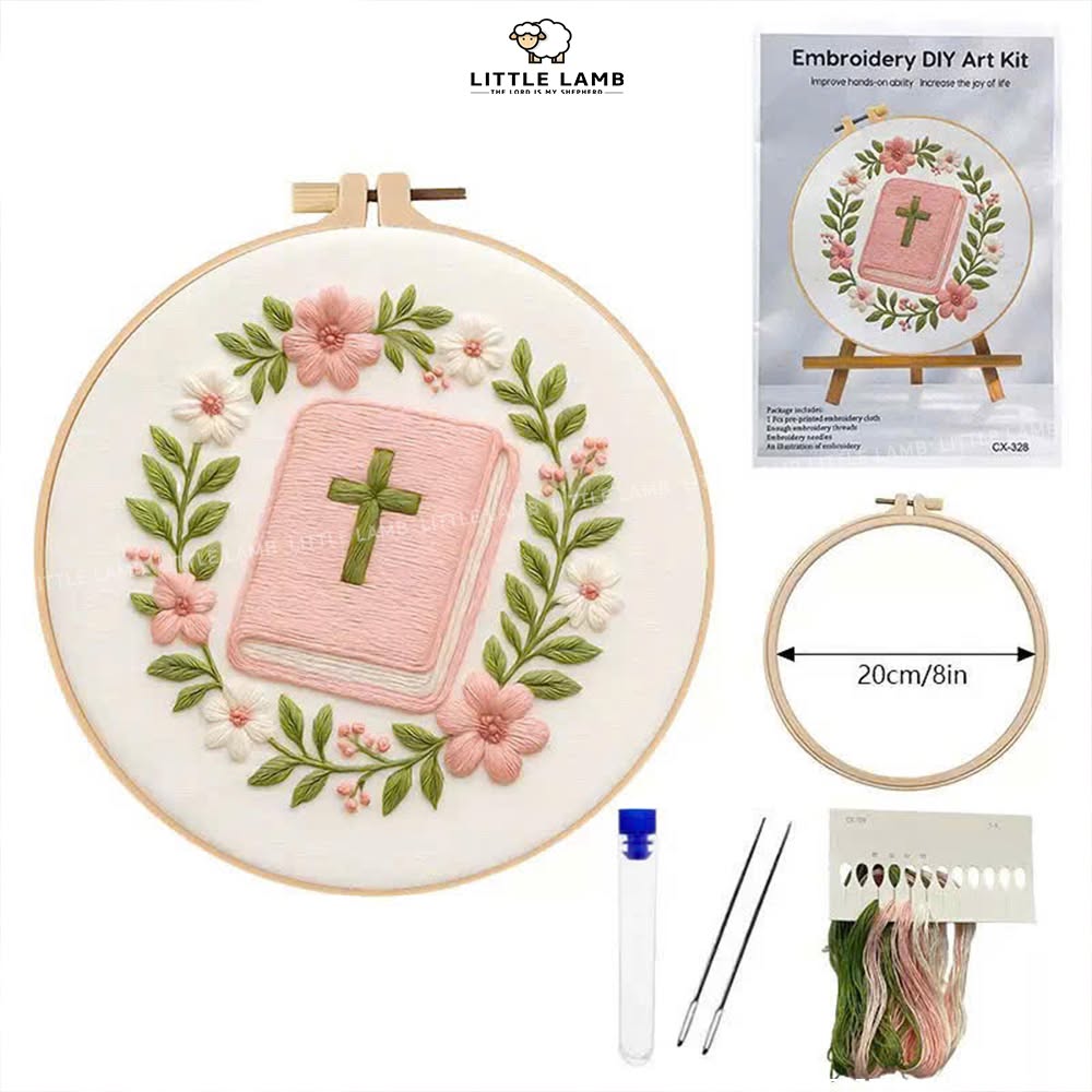 Bộ Nghệ Thuật Thêu Cơ Đốc - Embroidery DIY Art Kit